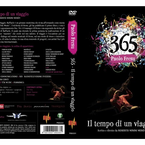 PAOLO FRESU 365 DVD COVER